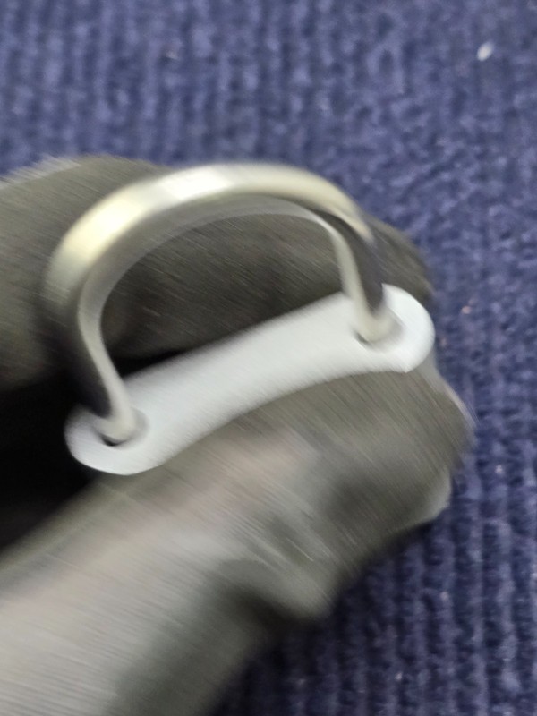 3010: Fingerprint Padlock Keyless Lock Rechargeable Smart Lock Gym Locker Silver gallery
