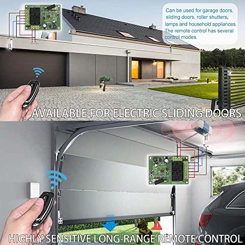12V 24V Wireless RF Remote Control Relay Switch KR2402A+2KT06(DC 6~30V 2-CH) gallery