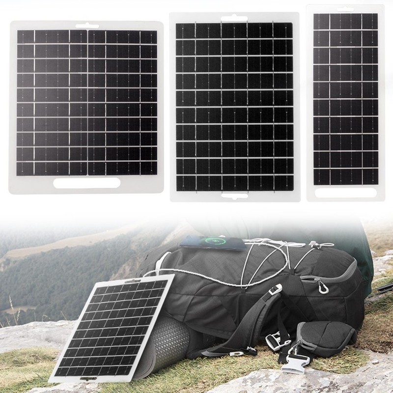 Portable Solar Panel USB Solar Charging Panel Efficient Solar Panel Traveling gallery