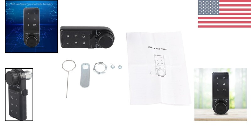 Advanced Electronic Keypad Lock: Secure Your Space with Easy Management Features gallery