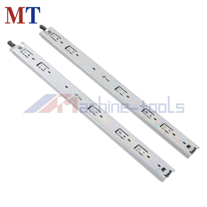 Secure Locking 22 Inch Drawer Slides Heavy Duty 150LBS Full Extension gallery