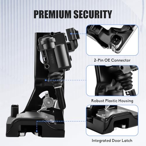 Trunk Latch Tailgate Lock Liftgate Lock Actuator Compatible with 2008 2009 gallery