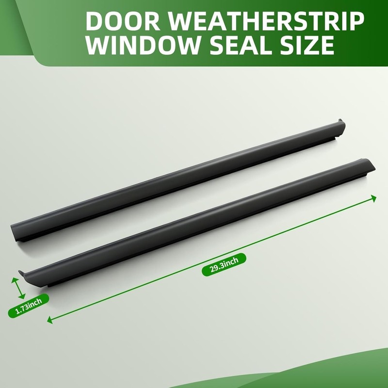 Window Trim Molding Compatible with Ranger 1999-2011 Front Outer Door gallery