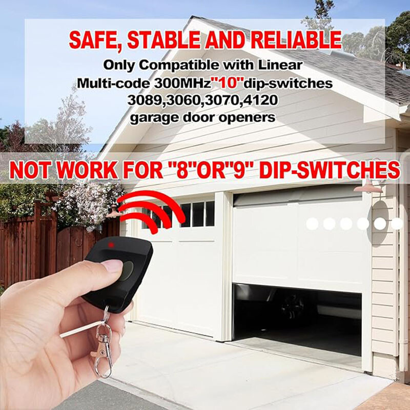 Long Range 130ft Garage Remote For Digi Code 5060 & Eagle EG148/Linear MCS gallery