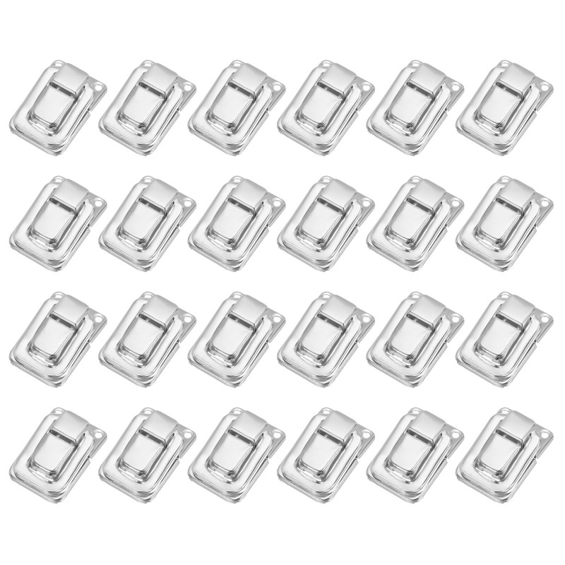Toggle Catch Lock 1.4″ x 0.9″, 24 Pack Latch Clasp for Jewelry Box, Silver