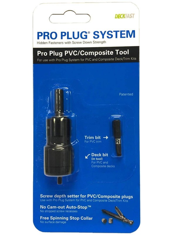 PVC Decking Pro Plug Tool - Essential for Pro Plug System, Outdoor Hardware Acce