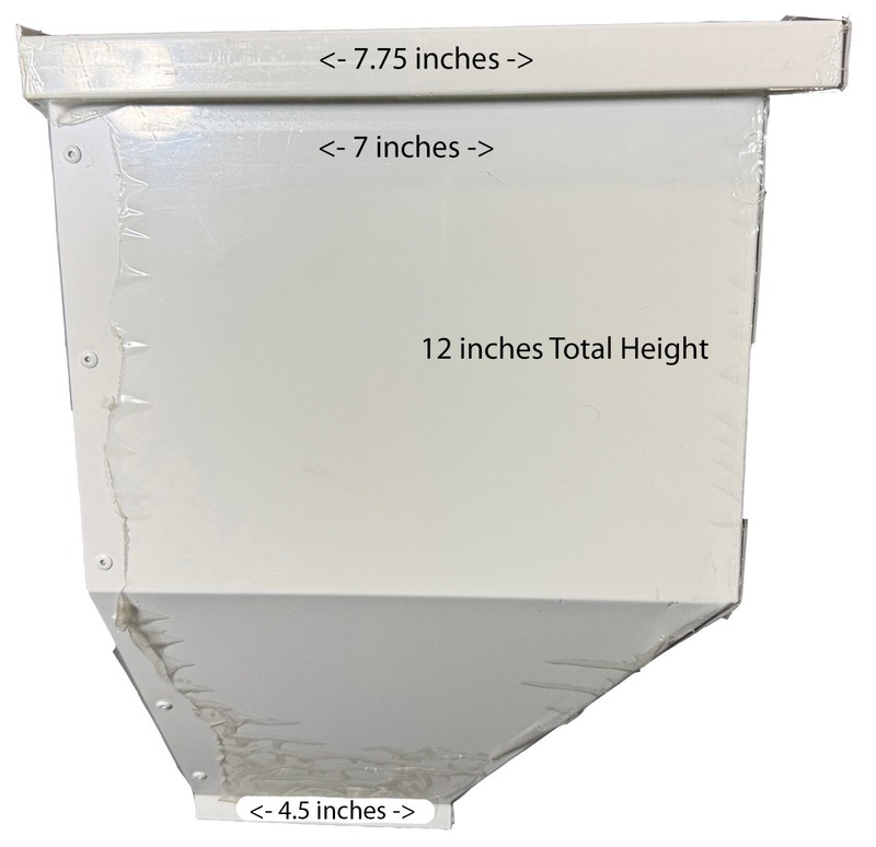 DIY Aluminum Gutter Scupper | Conductor Head | Collection Box gallery