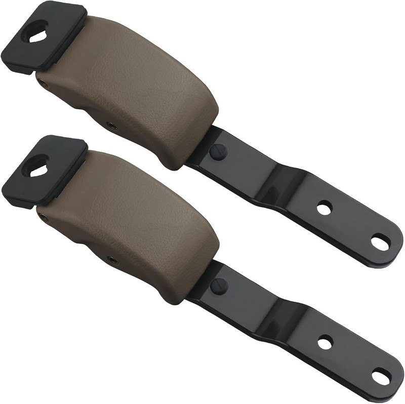 2pcs Tan Rear Quarter Window Latch Lock Compatible with Toyota Tacoma 2001-20…