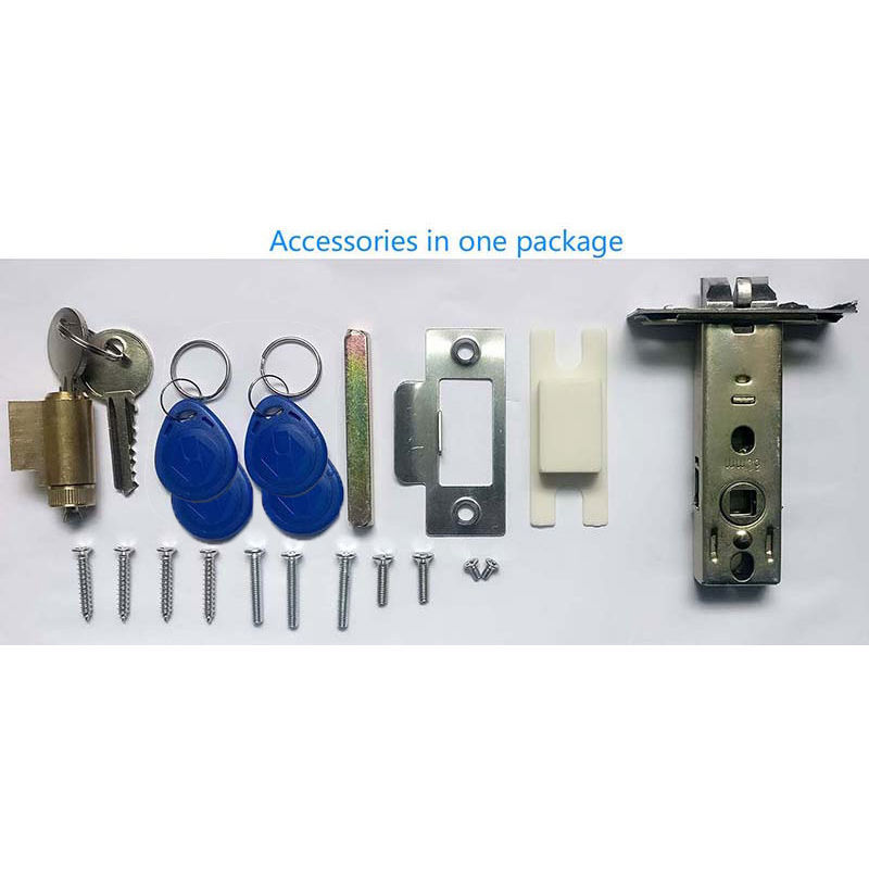 Electronic Smart Keyless Door Lock Code Keypad Security Entry w/5 RFID Card Tags gallery