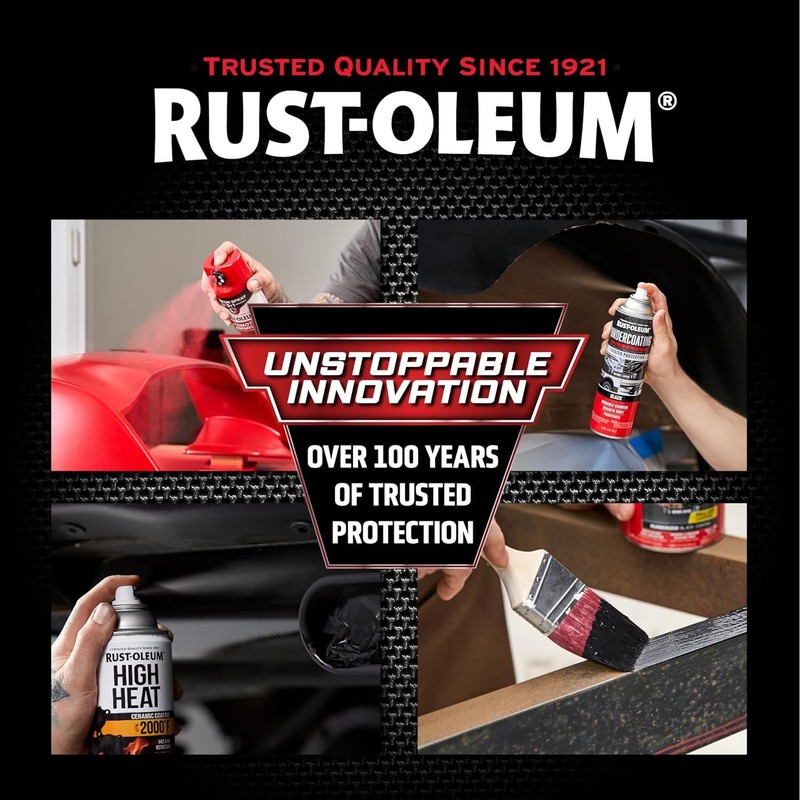 2 pack Rust-Oleum Stops Rust Converter Reformer Spray Flat Black Finish 10.25 oz gallery