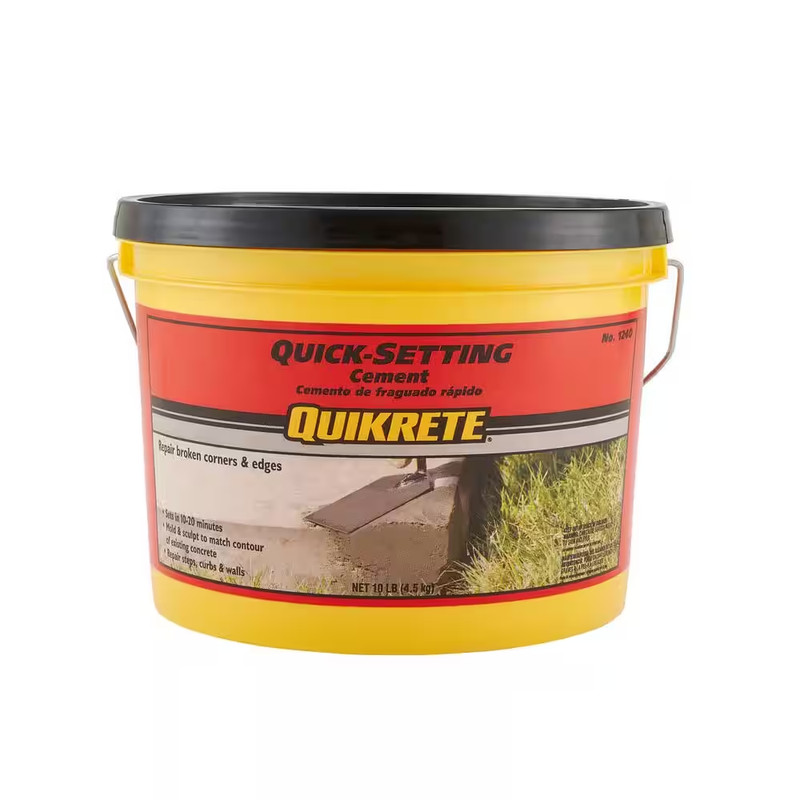 10 lb. Quick-Setting Concrete Mix – Fast and Easy Cement Solution NEW