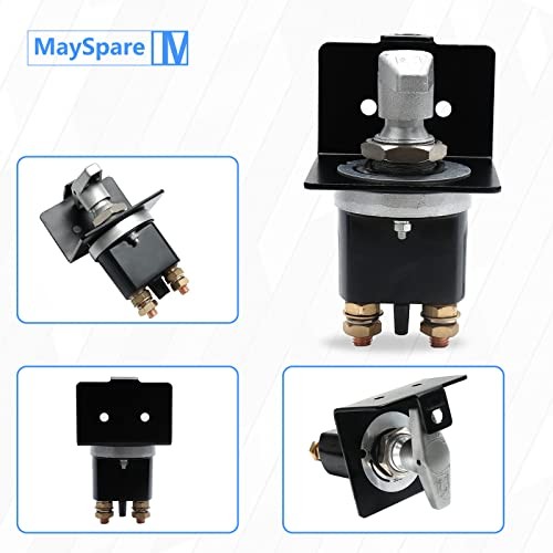 Battery Disconnect Switch with Locking Plate,500A Battery Kill Switch,12V-36V gallery