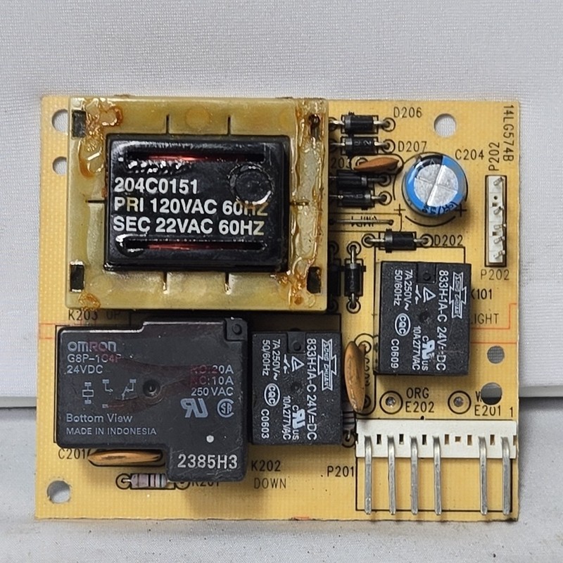 Chamberlain/ Liftmaster Garage Door Power Board 41AC050–1 14LG574B.