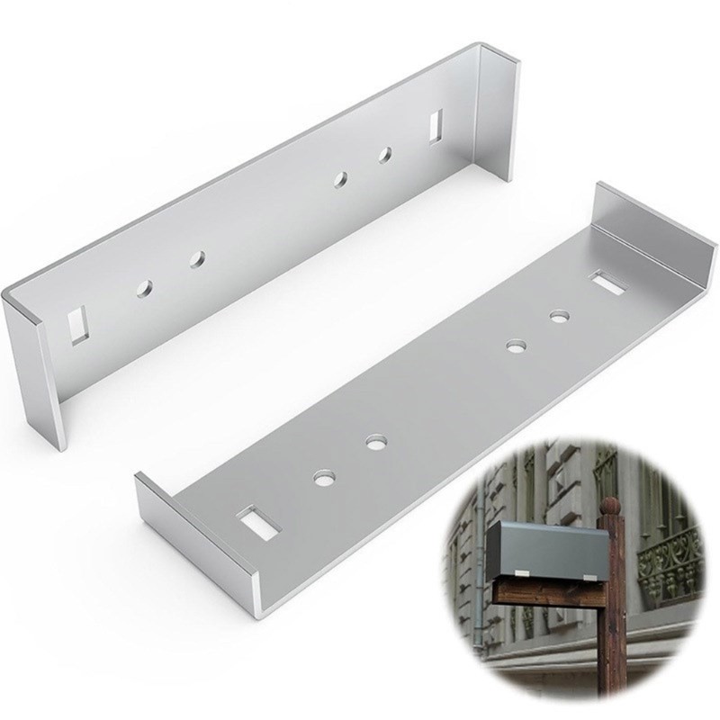 Mailbox Fixing Brackets Rack Holder Stands Ensuring Stability for Commercial Use gallery