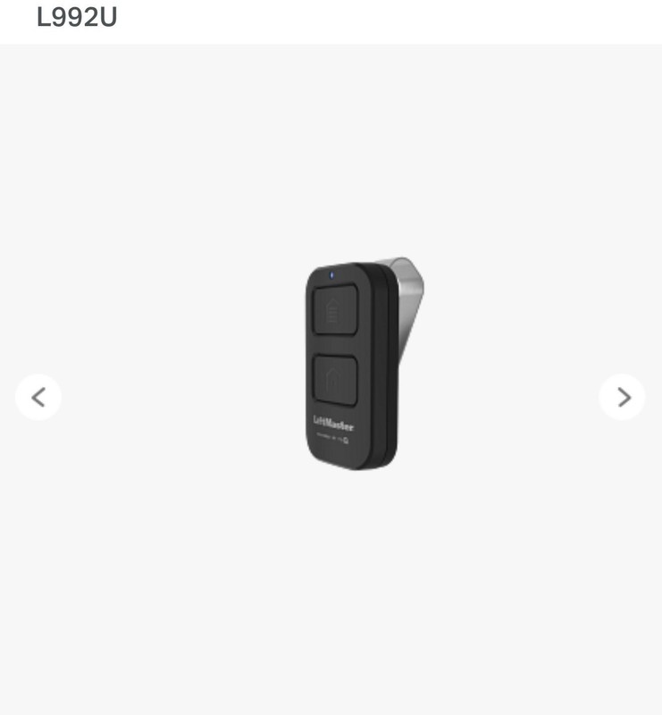 Liftmaster Remote.