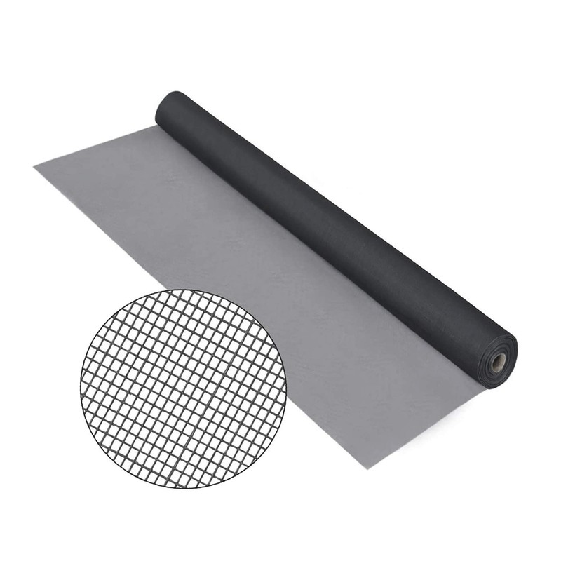 Fiberglass Window Screen Roll 48inch x 100ft DIY Custom Screens Replacement Mesh