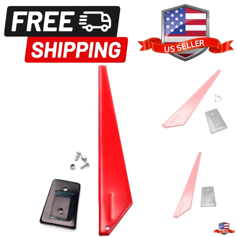 Mailbox Flag Galvanized Sheet Mail Box Flag Replacement Kit for Metal Brick S…