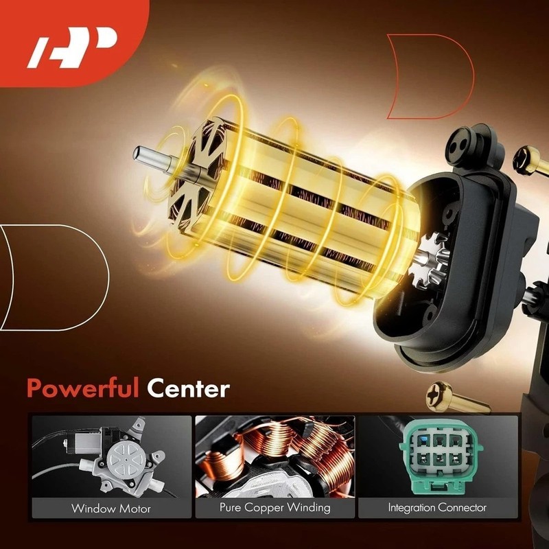 Power Window Regulator with Motor Compatible with Nissan Front Driver Side gallery