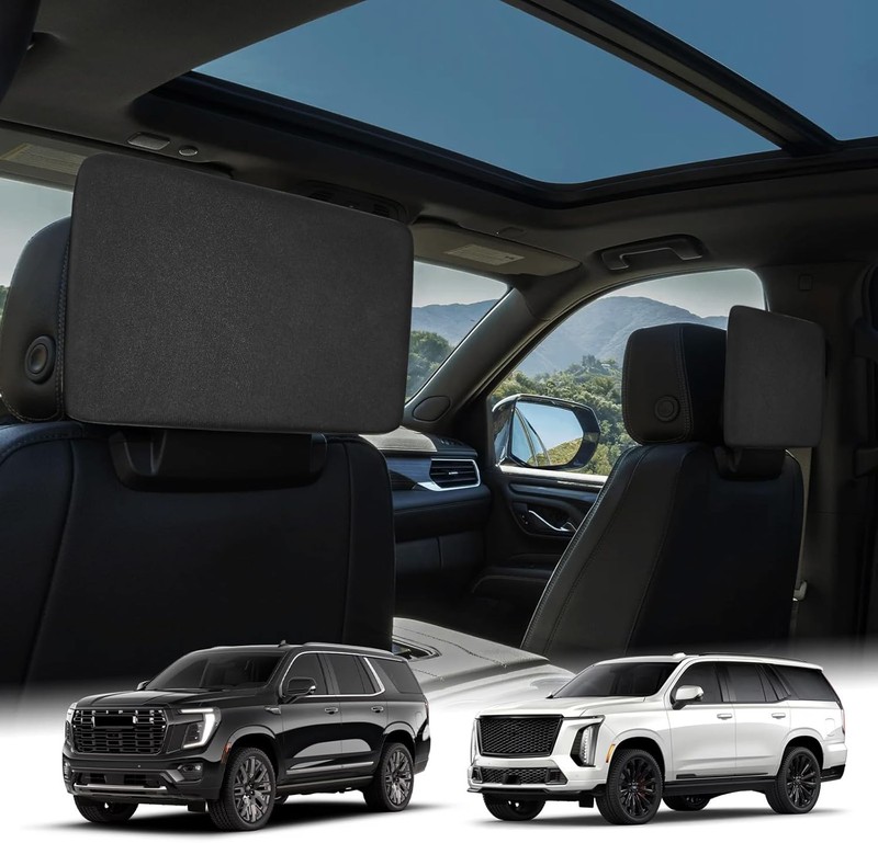 2-Pack Rear Seat Screen Protectors for 2021-2025 2026 Cadillac Escalade/GMC Yuko
