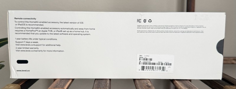 Level Lock - The Invisible Smart Lock - Black Matte - OPEN BOX gallery