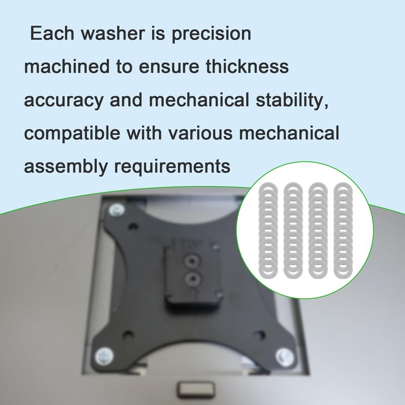 Compatible M5X10MM Steel Washer Set – Precision Metal Shims M5X10 gallery