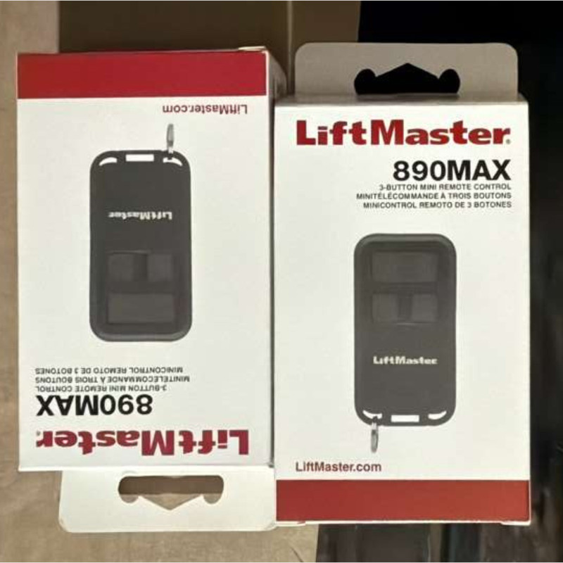 LiftMaster 890MAX 3-Button Mini Keychain Garage Door Opener Remote gallery