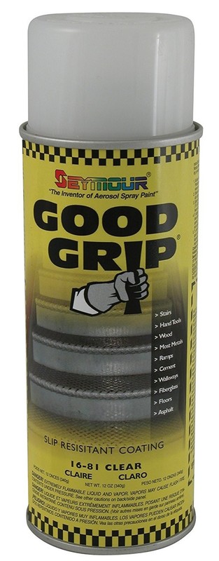 16-081 Good Grip Slip Resistant Coating Spray, Clear, 12 Ounce (Pack of 1)