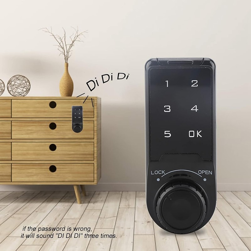 Advanced Electronic Keypad Lock: Secure Your Space with Easy Management Features gallery