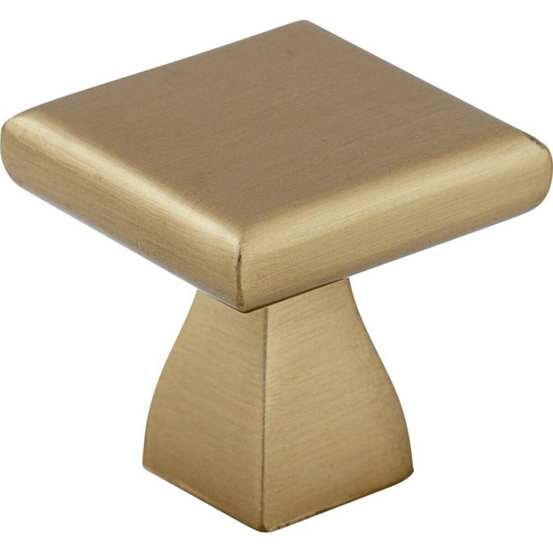 1″ Satin Bronze Square Contemporary Cabinet Knob Pull Furniture Knobs 449SBZ