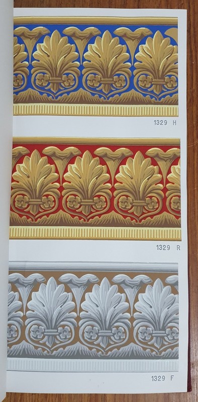 Book Zuber Wallpaper Samples Original woodblock prints on Original Paper V.RARE
