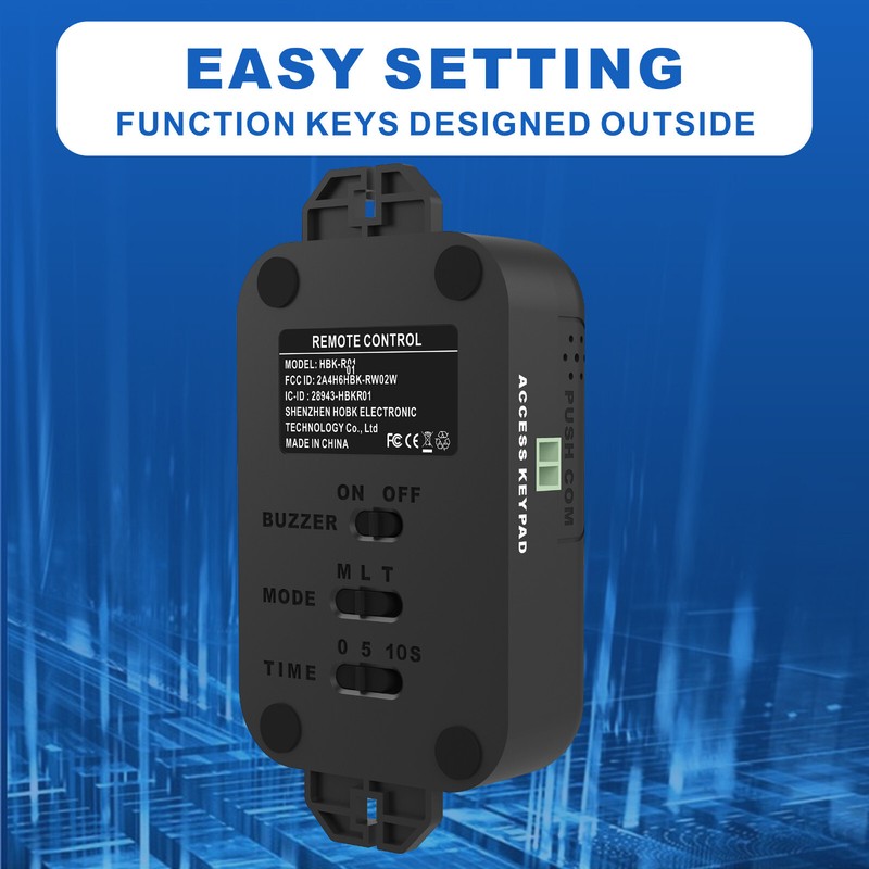12VDC Remote Control Receiver Transmitter Special for Access Control Lock gallery