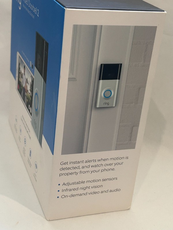 Ring Video Doorbell ( Gen 2) ***BRAND NEW OPEN BOX*** gallery