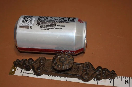 Rustic Country Kitchen Cabinets Hardware Pull Brown Cast Iron, HW-108 gallery