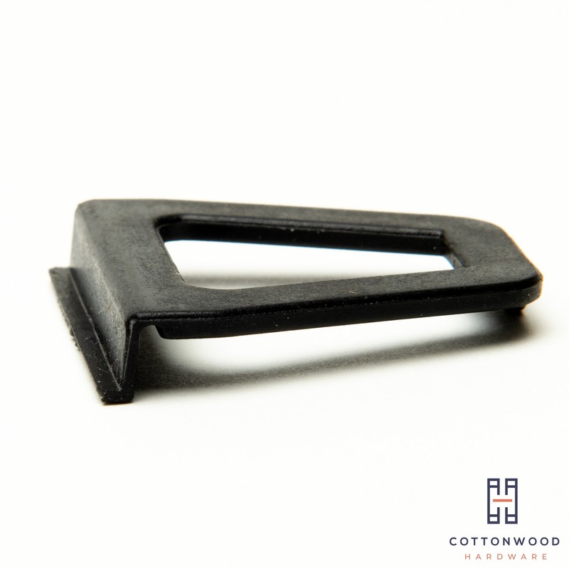 Hollow Pull Tabs for Window Screens - BLACK -- MADE IN THE USA - FREE SHIPPING gallery