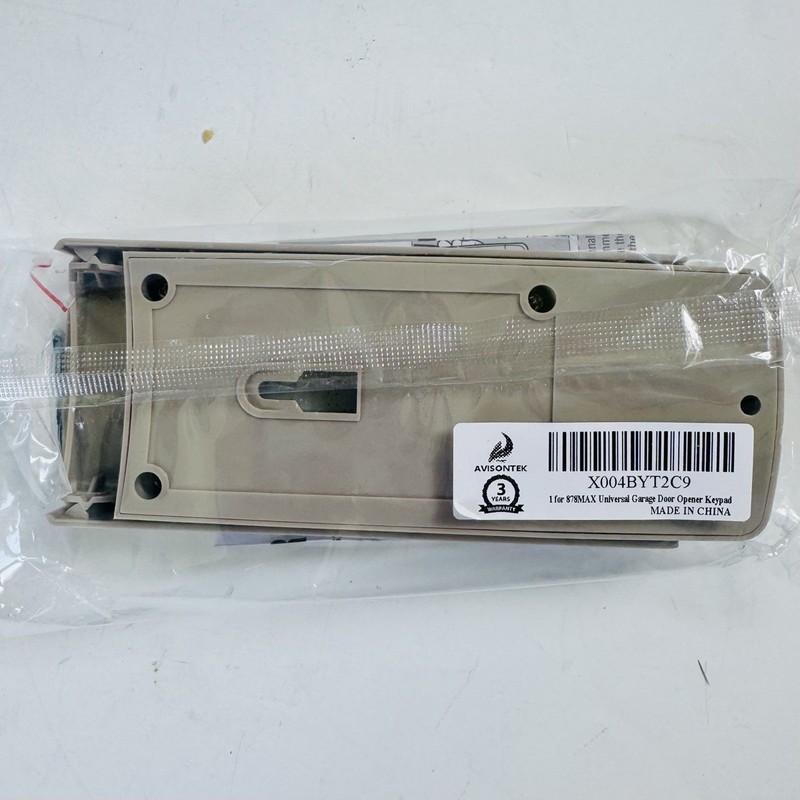 Avisontek 878MAX Universal Garage Door Opener Keypad Compatible LiftMaster