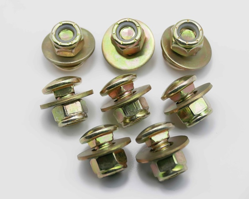 5/16" x 1/2" Carriage Bolt by Color Galvanization of 5/16 x 1/2, Multicolored gallery