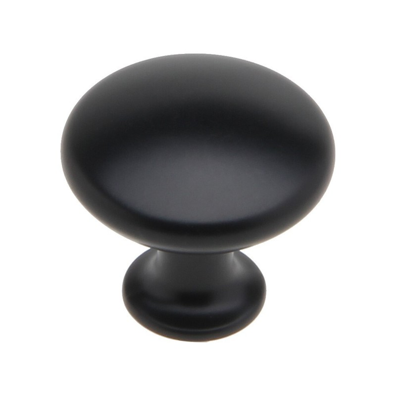 Silverline Cabinet Hardware Classic Round Knobs 28 dia x 28 H (mm) gallery