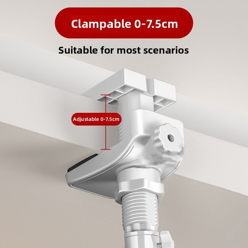 Adjustable Camera Wall Mount Bracket for Monitoring Applications White Color gallery