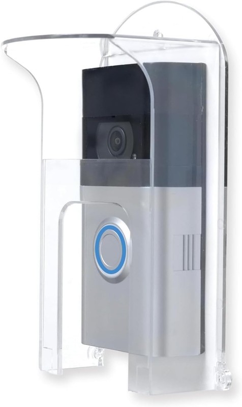 Plastic Doorbell Cover Compatible with Ring Doorbell/Google Nest/Arlo/Kasa/Blink