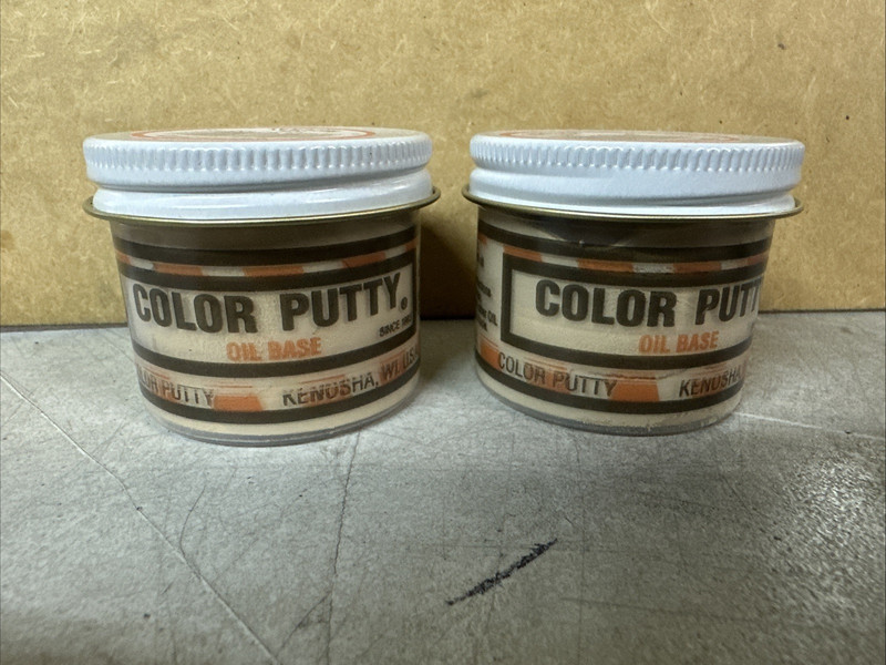 NEW Color Putty Oil Base Natural 102 – 2pc. 3.68oz Each