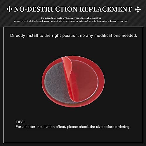 Push Start Button Cover Sticker Fit for Dodge Red gallery
