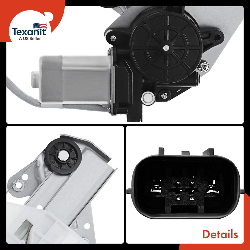 Electric Power Window Regulator with Motor Compatible with Honda HR-V HRV 2016-2 gallery