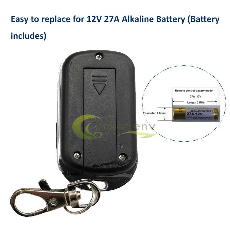 2PCS Remote Control Extra Remotes For iMeshbean Sliding Gate Opener Motor 433MHz gallery