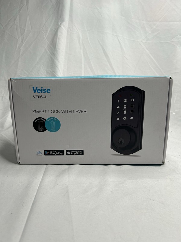 Veise Smart Lock With Handle VE06-L Keypad App Keyless Entry Deadbolt