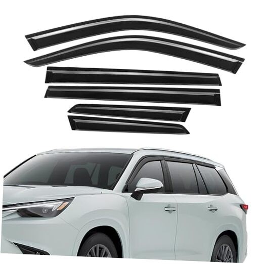 Rain Guards Compatible with Lexus TX 2024 2025 2026, Fit for Lexus TX 2024-2026
