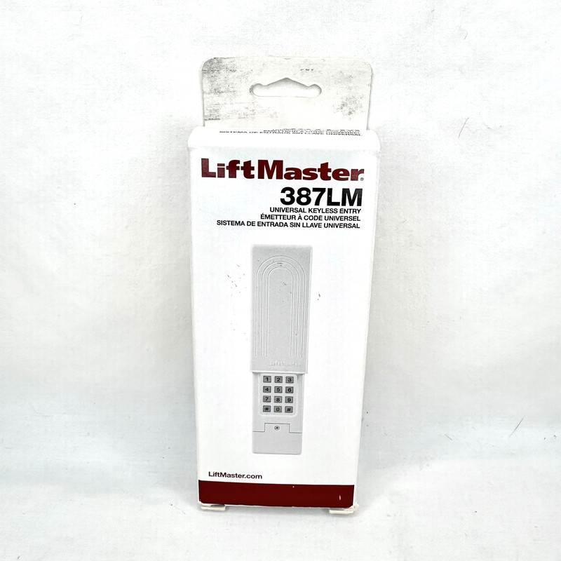 LiftMaster 387LM Keypad Universal Wireless Keyless Entry Garage Door Opener