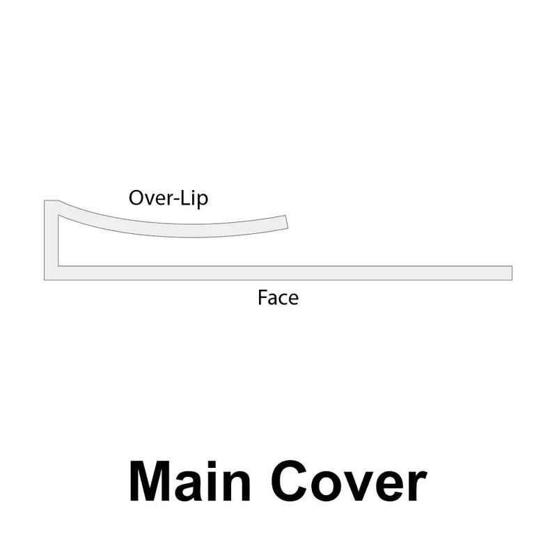 Drop Ceiling Grid Cover Kit Snap On Vinyl Waterproof Washable White 52 Sq Ft gallery