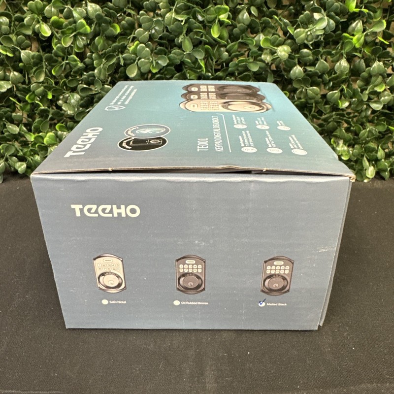 Teeho Te001 Keyless Door Lock Keypad Digital Weatherproof Deadbolt Black gallery