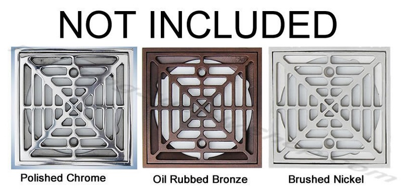 ClearPath Curbless Shower Pan System 60 ABS or PVC Drain gallery