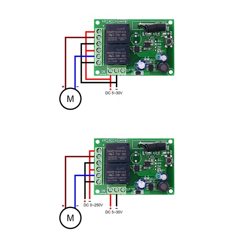 50 Meters Receiving Range Universal Wireless Remote Control Relay Transmitte gallery